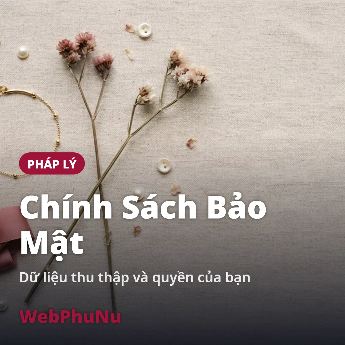 Chính sách bảo mật WebPhuNu