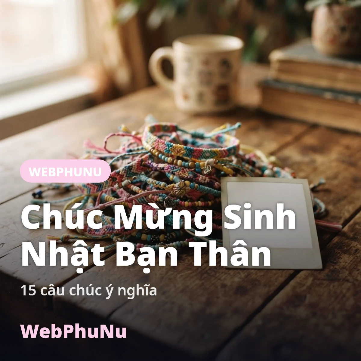 Chúc mừng sinh nhật bạn thân - WebPhuNu